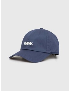 Pamučna kapa sa šiltom G-Star Raw s aplikacijom