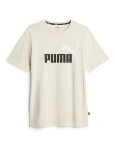 PUMA Tehnička sportska majica 'Essentials' crna / bijela / prljavo bijela