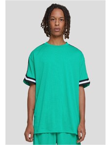 UC Men Men's T-Shirt Oversized Stripes Mesh Tee - Green