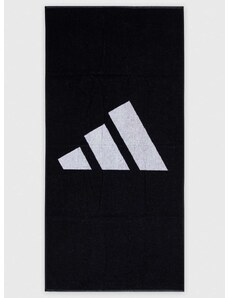 Pamučni ručnik adidas Performance boja: crna