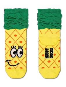 Dječje čarape Happy Socks Kids Pineapple Sock boja: žuta