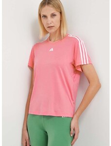 Majica kratkih rukava za trening adidas Performance Training Essentials boja: ružičasta