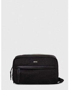 Kozmetička torbica BOSS boja: crna