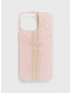Etui za telefon Guess iPhone 14 Pro Max 6,7" boja: ružičasta