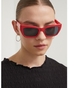 Sunčane naočale HUGO za žene, boja: crna