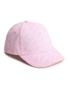 Pamučna kapa sa šiltom za bebe Michael Kors boja: ružičasta, s uzorkom