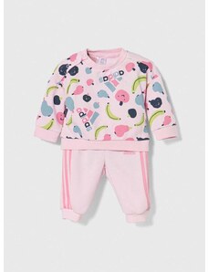 Trenirka za bebe adidas boja: ružičasta