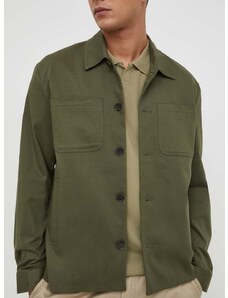 Košulja-jakna Les Deux boja: zelena, za prijelazno razdoblje