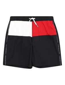 Tommy Hilfiger Underwear Kupaće hlače 'Flag' mornarsko plava / crvena / bijela