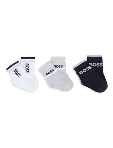 Dječje čarape BOSS 3-pack boja: bijela