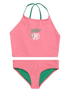 Tommy Hilfiger Underwear Bikini zelena / ružičasta / bijela