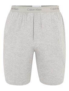 Calvin Klein Underwear Pidžama hlače siva / siva melange