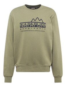 NAPAPIJRI Sweater majica 'B-FABER' maslinasta / crna