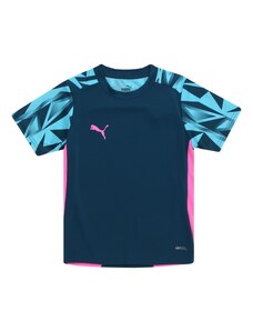 PUMA Tehnička sportska majica 'IndividualFINAL' plava / akvamarin / roza