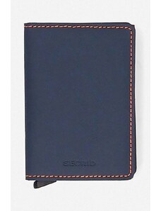 Novčanik Secrid boja: tamno plava, Portfel Secrid Slimwallet Matte SM-Nightblue & Orange