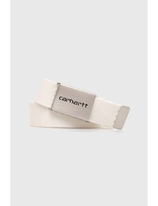 Remen Carhartt WIP Clip Belt Chrome boja: bež, I019176.D6XX