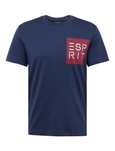 ESPRIT Majica mornarsko plava / crvena / bijela
