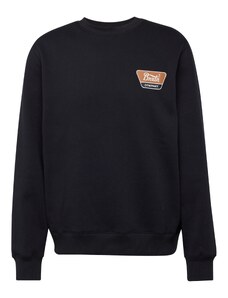Brixton Sweater majica 'LINWOOD' tamno crvena / crna / prljavo bijela