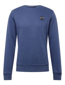 BLEND Sweater majica bež / tamno plava / kaki / crna
