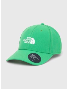 Kapa sa šiltom The North Face Recycled 66 Classic Hat boja: zelena, s aplikacijom, NF0A4VSVPO81