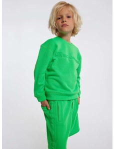 Dječja dukserica Marc Jacobs boja: zelena, s aplikacijom