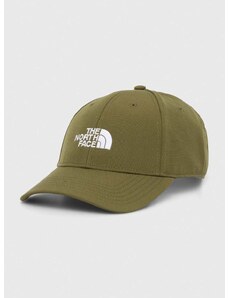 Kapa sa šiltom The North Face Recycled 66 Classic Hat boja: zelena, s aplikacijom, NF0A4VSVPIB1
