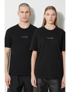 Pamučna majica Filling Pieces za muškarce, boja: crna, s tiskom