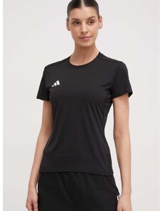 Majica kratkih rukava za trčanje adidas Performance Adizero boja: crna