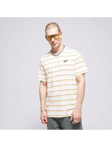 Nike T-Shirt M Nsw Tee Club Stripe Muški Odjeća Majice DZ2985-100 Šarena