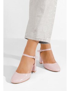 Zapatos Salonke s remenčićem Asmita ružičasto