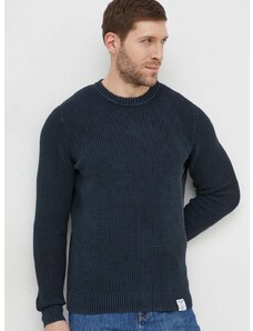 Pamučni pulover Pepe Jeans boja: tamno plava