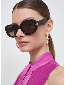 Sunčane naočale Marc Jacobs za žene, boja: smeđa