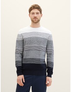 Tom Tailor Strukturirani pulover - Uzorak-višebojna