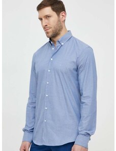 Košulja Calvin Klein za muškarce, slim, s button-down ovratnikom