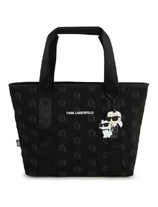 Dječja torba Karl Lagerfeld boja: crna