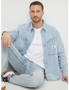 Traper košulja Calvin Klein Jeans za muškarce, regular, s klasičnim ovratnikom