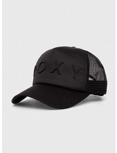 Kapa sa šiltom Roxy boja: crna, bez uzorka