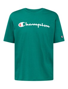 Champion Authentic Athletic Apparel Majica smaragdno zelena / crvena / bijela