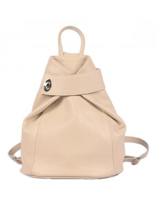 Luksuzna Talijanska torba od prave kože VERA ITALY "Nikona", boja bež, 33x27cm