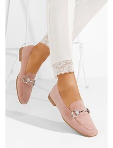 Zapatos Ženske elegantne mokasinke Venea ružičasto