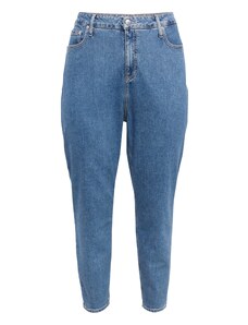 Calvin Klein Jeans Plus Traperice plavi traper / bijela