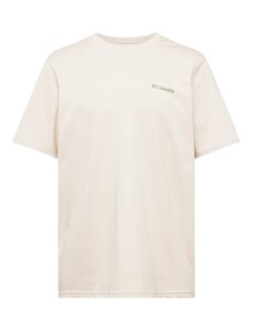 COLUMBIA Tehnička sportska majica 'Explorers Canyon' bež / zelena