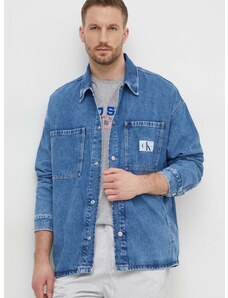 Traper jakna Calvin Klein Jeans za muškarce, za prijelazno razdoblje, oversize