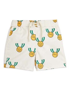 Dječje kratke hlače za kupanje Mini Rodini Medal boja: bijela