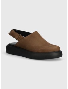 Sandale od nubuk kože Vagabond Shoemakers BLENDA boja: smeđa, s platformom