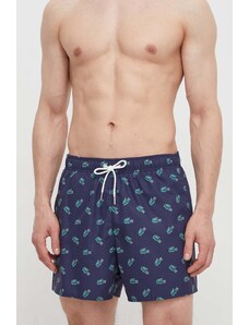 Kratke hlače za kupanje Lacoste boja: tamno plava