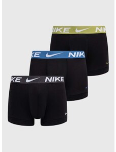 Bokserice Nike 3-pack za muškarce, boja: crna