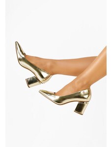 Zapatos Elegantne cipele na petu Nelia zlatno