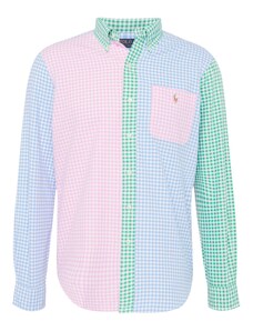 Polo Ralph Lauren Košulja svijetloplava / zelena / roza / bijela