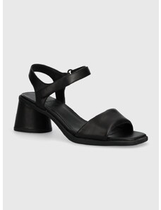 Kožne sandale Camper Kiara Sandal boja: crna, K201501.006